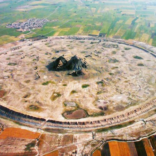 The Ancient Round City Of Darabgard