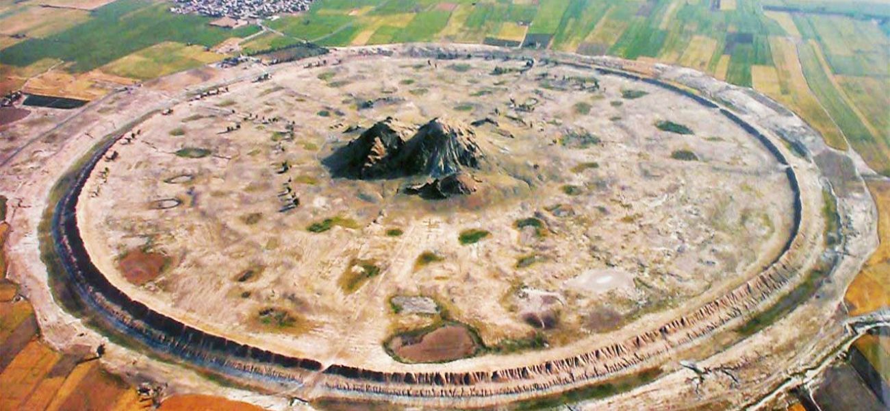 The Ancient Round City Of Darabgard